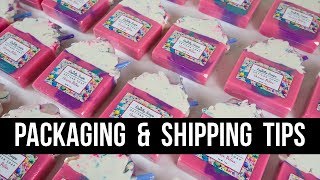 My ENTIRE Process  Packaging Labeling amp Shipping  Royalty Soaps [upl. by Lletnwahs]