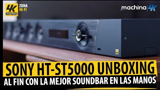 Sony HTST5000 712 Atmos Soundbar Unboxing 🤩 ¡¿Al fin con la mejor Barra de Sonido entre manos [upl. by Pauletta]