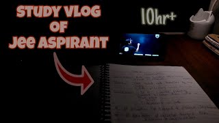 A day in the life of jee aspirant 📗  study vlog jee  jee 2025  jee aspirant journey 🙇‍♂️ [upl. by Care]