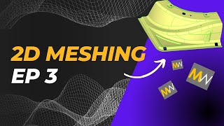 MeshWorks Tutorial  HOW TO EPISODE 3 2D Meshing [upl. by Goulden963]