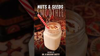 Nuts and Seeds Smoothie for Diabetics  NO Sugar  Healthy Breakfast Drink  Healthy plates [upl. by Theurich]