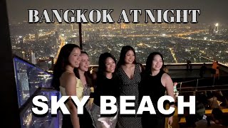 Live from SKY BEACH Bangkok Thailand Bangkoks Best Rooftop Bar 🇹🇭 [upl. by Uhp]