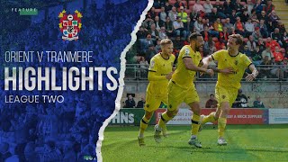 Match Highlights  Tranmere Rovers v Leyton Orient [upl. by Nosilla333]