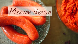 Mexican chorizo  How to make homemade sausage series [upl. by Noyek]