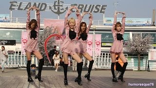 170318 멜로디데이MELODYDAY 이랜드크루즈 버스킹 게릴라공연  키스온더립스KISS ON THE LIPS ◆ 직캠 Fancam ◆ KPOP [upl. by Lytsirk]