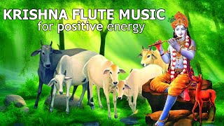 KRISHNA FLUTE MUSIC FOR POSITIVE ENERGY MEDITATION amp RELAXING MUSIC FLUTEMORNING FLUTEYOGA 357 [upl. by Eneirda154]