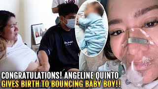 BUONG DETALYE sa PANGANGANAK ni Angeline Quinto sa SUPER CUTE BABY BOY na si Sylvio [upl. by Pieter]