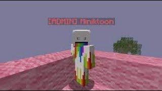 13 minutes of MINIKLOON running around in a random lobby  hypixel hypixelskyblock minecraft [upl. by Zolnay]