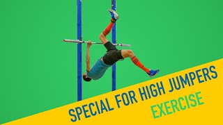 Special high jump exercise  improve vertical jump high jump training 2019 [upl. by Leunam]