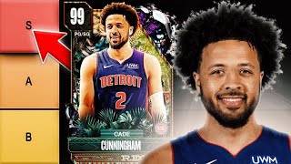 BEST POINT GUARDS TIER LIST NBA 2K24 MyTEAM [upl. by Aehsal]