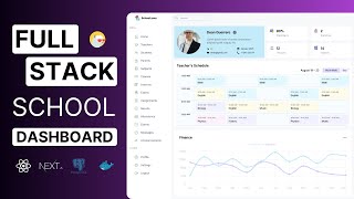 Nextjs FullStack School Management App Full Tutorial  Role Based School Dashboard Project [upl. by Massey]