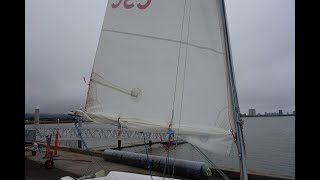 How to Properly Reef Main Sail [upl. by Neu]