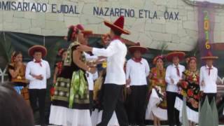 delegación del itsmo de tehuantepec  guelaguetza 2016 nazareno etla [upl. by Ahsehat]