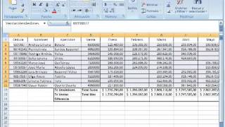 Curso de Excel 2010  Actividad Semana 3  Parte 3 [upl. by Maitilde]