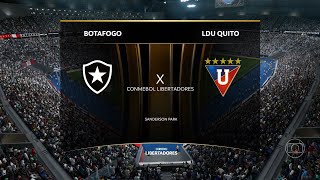 Botafogo x LDU  Simulando no FC 24 PC com mods  CONMEBOL Libertadores 2024 [upl. by Madanhoj843]