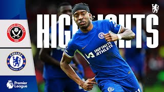 Sheffield Utd 22 Chelsea  Lastgasp equaliser sours Blues away day  HIGHLIGHTS  PL 202324 [upl. by Bobbe]