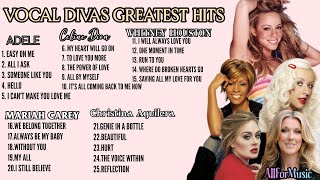 Adele Celine Dion Whitney Houston Mariah Carey and Christina Aguilera  Greatest Hits 2022 [upl. by Odracer]