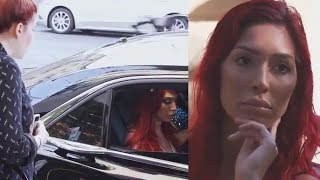 Farrah Abraham Swears And Insults ‘Teen Mom OG’ Producer And It’s All Caught On Camera [upl. by Kired100]