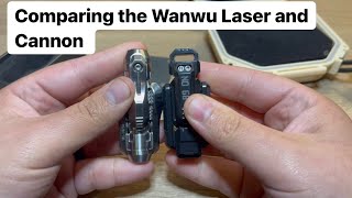 Comparison of the Wanwu Laser and Concussive Cannon Fidget Sliders [upl. by Shifrah438]