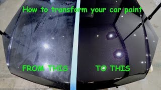 A GUIDE TO RESTORING CAR PAINT paint decontamination paint correction amp paint protection [upl. by Adnohsal]