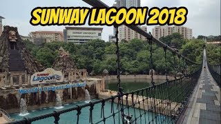 Sunway Lagoon Water Park 2018 KUALA LUMPUR [upl. by Yarased]