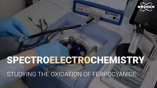 Spectroelectrochemistry SEC by FTIR Spectroscopy  Oxidation of Ferrocyanide  Redox Processes [upl. by Dachi]