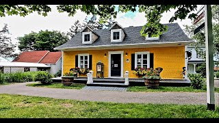 Kamouraska Quebec Canada  A self guided walking tour [upl. by Ellivnarg]