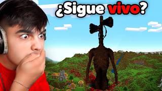 Exploré el Fósil de Siren Head en Minecraft que es Real [upl. by Aidas]