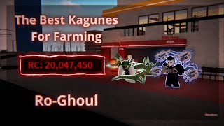 RoGhoul Best KAGUNES For FARMING 2023 [upl. by Mahgirb]