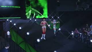 Candice LeRae amp Indi Hartwell’s Entrance on wwe2k23 [upl. by Eizus]