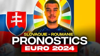 Pronostic Slovaquie Roumanie  Nos 3 pronos foot Euro du mercredi 26 juin  Groupe E [upl. by Marianna621]