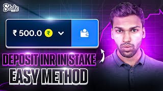 HOW TO DEPOSIT AND WITHDRAW INR ON STAKE EASY METHOD [upl. by Grunberg74]