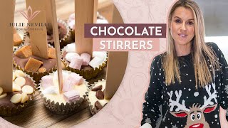 CHOCOLATE STIRRERS by Home Cooking with Julie Neville [upl. by Watkin]