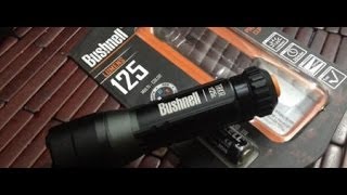 Bushnell TRKR T125L flashlight review [upl. by Acinelav153]