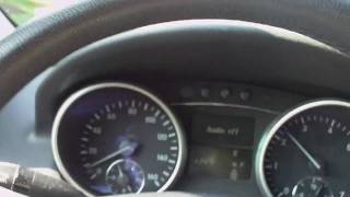 Mercedes ML350 4MATIC acceleration 060 mph [upl. by Eirrek]