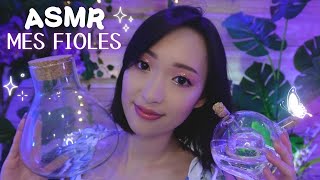 ASMR 🔮 Inventaire de mes fioles et flacons ma collection 😍 [upl. by Reisinger649]