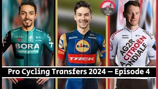 Primož Roglič to Lidl Trek Sam Bennett to AG2R Landa to Soudal Pro Cycling Transfer Talks 4 [upl. by Ecneps]