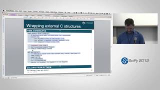 Cython Speed up Python and NumPy Pythonize C C and Fortran SciPy2013 Tutorial Part 3 of 4 [upl. by Torie19]
