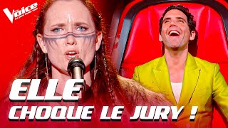 Chant viking  Sacrifice  Marie Flamme  The Voice 2024  Audition à laveugle [upl. by Nirehtak]