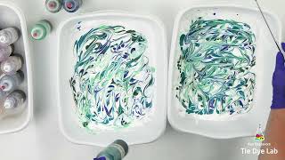 Tie Dye Designs Marble Dyeing Socks With Shaving Cream [upl. by Yhtimit]