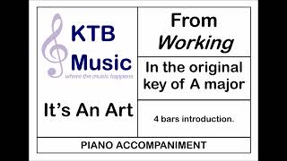 Its An Art Working the MusicalPiano AccompanimentShort Introduction [upl. by Jaymee]