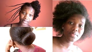 CHEVEUX CRÉPUS  COMMENT FAIRE UN BRUSHING SANS CHALEUR  REDUIRE LE SHRINKAGE [upl. by Lovering]