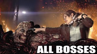 Resident Evil Revelations 2  All Bosses With Cutscenes HD [upl. by Sillek]