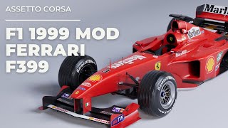 Assetto Corsa RTT Formula 1999 F399 Mod [upl. by Bloem]