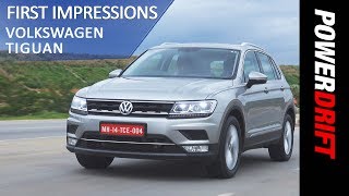 Volkswagen Tiguan  First Drive  PowerDrift [upl. by Fauver]