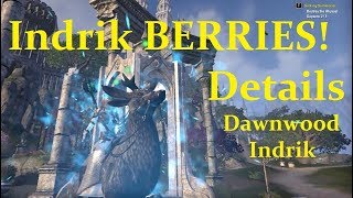 ESO  Indrik BERRIES Details Indrik Guide Evolve your Indrik  Elder Scrolls Online [upl. by Nayve]