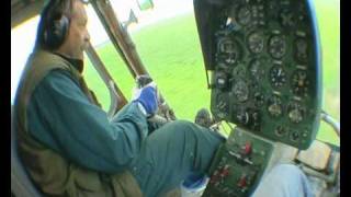 Repce deszikkálás Gerjenben  Desiccating rapefield at Gerjen  cockpit view [upl. by Yttap450]