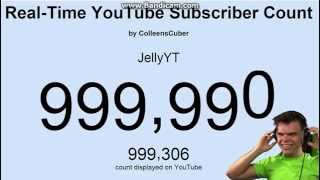 JELLY HITING 1000000 SUBSCRIBERS [upl. by Maury]