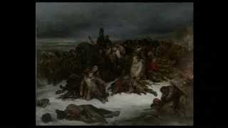 Lecture 9 Find the Hero Ary Scheffers The Retreat of Napoleons Army from Russia in 1812 1826 [upl. by Gower]