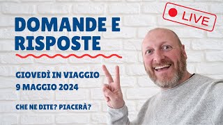 CHE NE DITE PIACERÀ  DOMANDE e RISPOSTE [upl. by Morris]